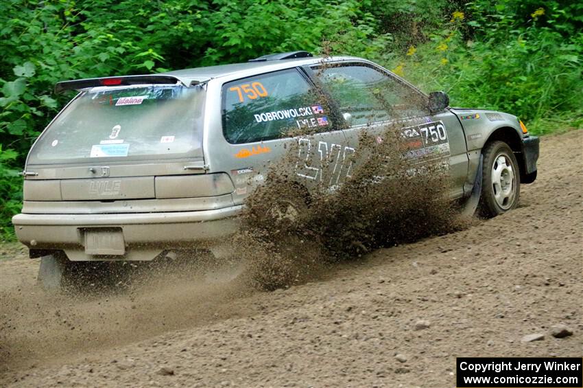 Nick Lyle / Kevin Dobrowolski Honda Civic Si on SS5, Crossroads II.