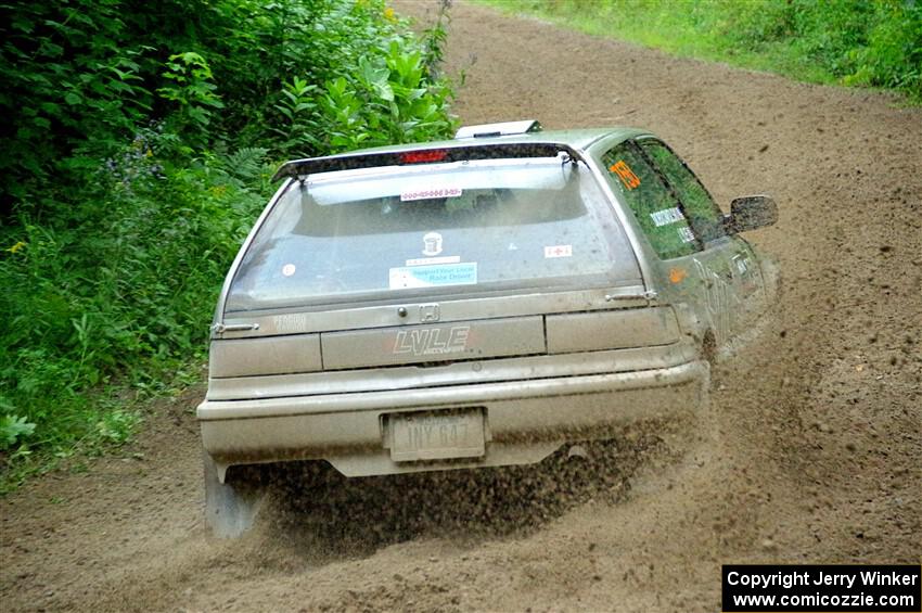 Nick Lyle / Kevin Dobrowolski Honda Civic Si on SS5, Crossroads II.