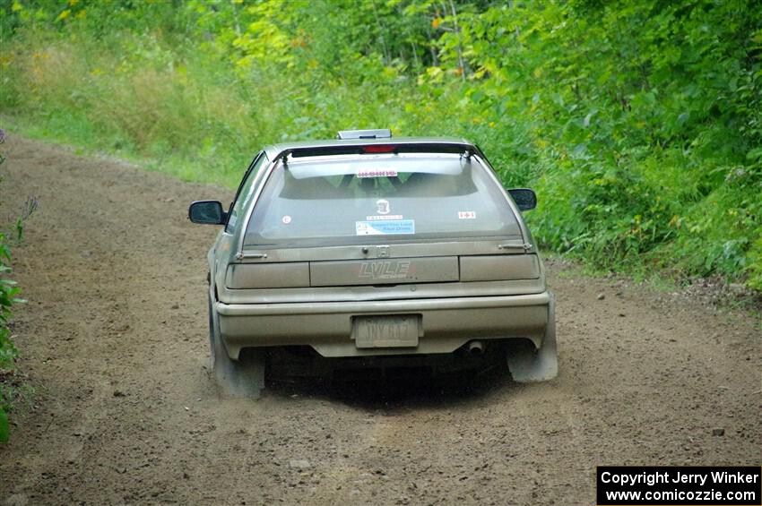 Nick Lyle / Kevin Dobrowolski Honda Civic Si on SS5, Crossroads II.