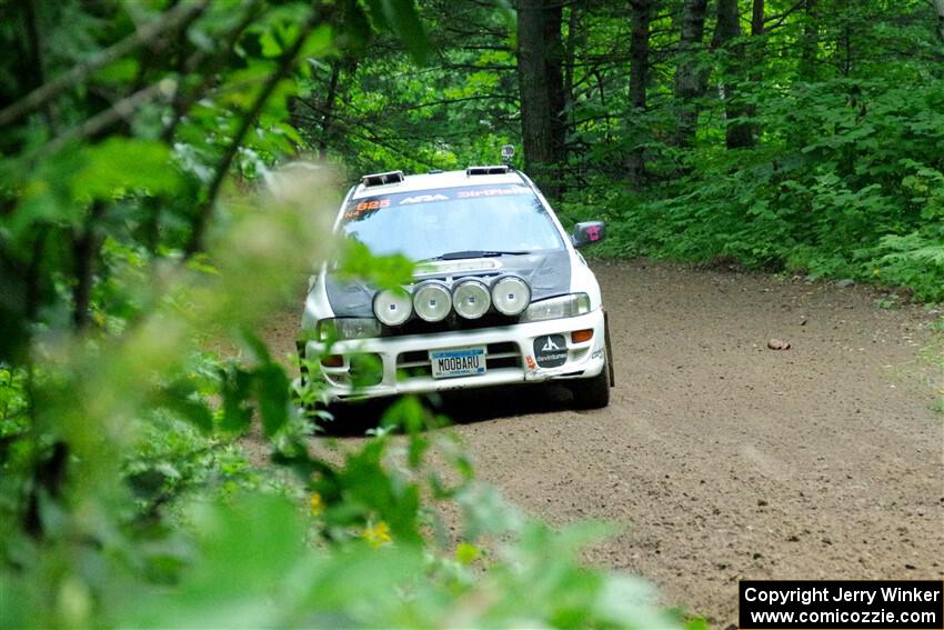 Aidan Hicks / John Hicks Subaru Impreza Wagon on SS5, Crossroads II.