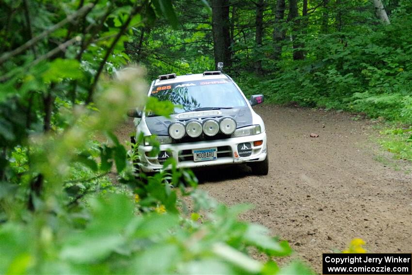 Aidan Hicks / John Hicks Subaru Impreza Wagon on SS5, Crossroads II.