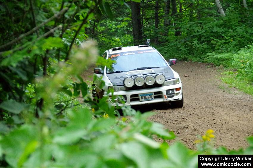 Aidan Hicks / John Hicks Subaru Impreza Wagon on SS5, Crossroads II.