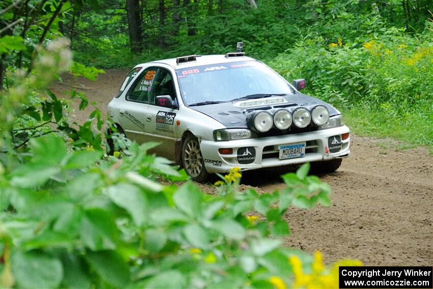 Aidan Hicks / John Hicks Subaru Impreza Wagon on SS5, Crossroads II.