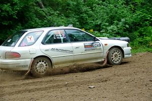 Aidan Hicks / John Hicks Subaru Impreza Wagon on SS5, Crossroads II.