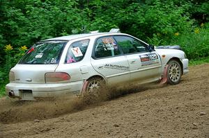 Aidan Hicks / John Hicks Subaru Impreza Wagon on SS5, Crossroads II.