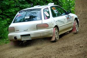 Aidan Hicks / John Hicks Subaru Impreza Wagon on SS5, Crossroads II.