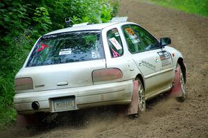 Aidan Hicks / John Hicks Subaru Impreza Wagon on SS5, Crossroads II.