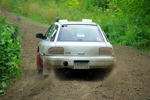 Aidan Hicks / John Hicks Subaru Impreza Wagon on SS5, Crossroads II.