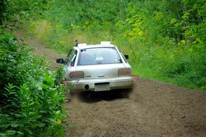 Aidan Hicks / John Hicks Subaru Impreza Wagon on SS5, Crossroads II.