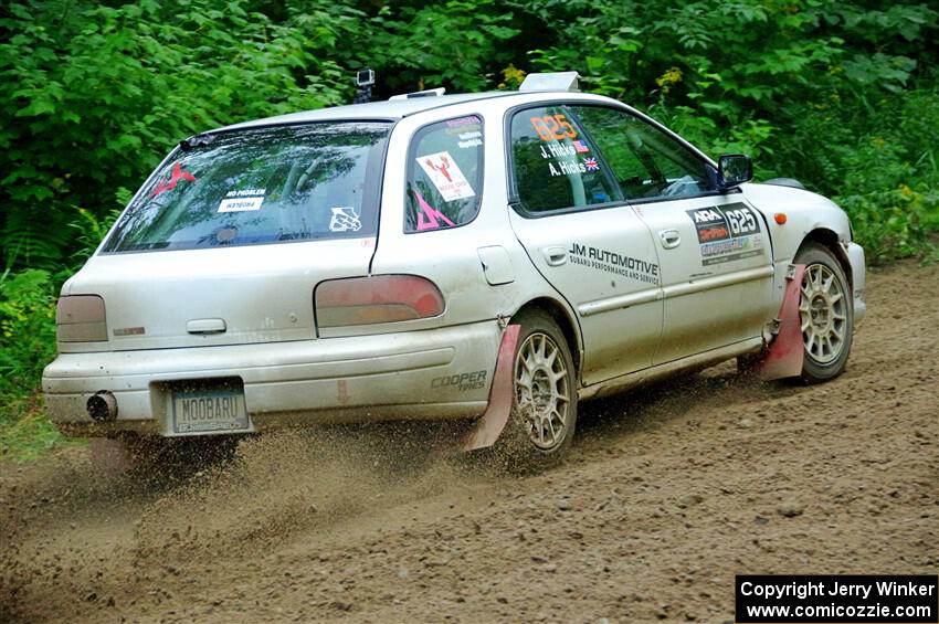 Aidan Hicks / John Hicks Subaru Impreza Wagon on SS5, Crossroads II.