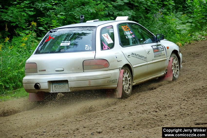 Aidan Hicks / John Hicks Subaru Impreza Wagon on SS5, Crossroads II.