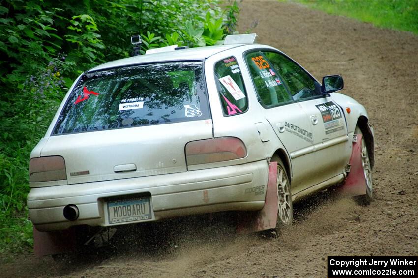 Aidan Hicks / John Hicks Subaru Impreza Wagon on SS5, Crossroads II.