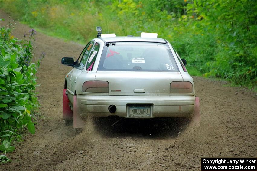 Aidan Hicks / John Hicks Subaru Impreza Wagon on SS5, Crossroads II.