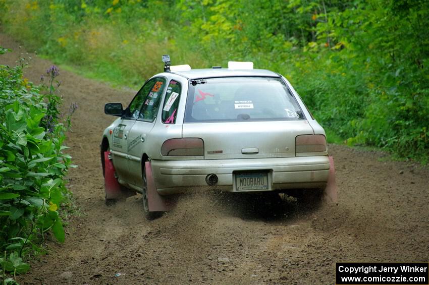 Aidan Hicks / John Hicks Subaru Impreza Wagon on SS5, Crossroads II.