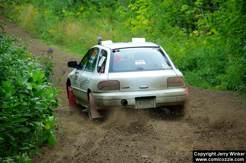 Aidan Hicks / John Hicks Subaru Impreza Wagon on SS5, Crossroads II.