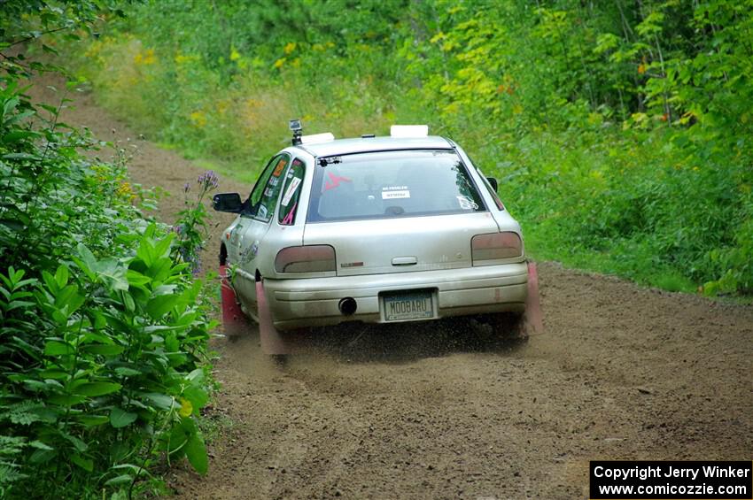 Aidan Hicks / John Hicks Subaru Impreza Wagon on SS5, Crossroads II.