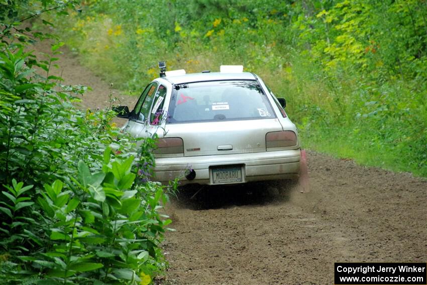 Aidan Hicks / John Hicks Subaru Impreza Wagon on SS5, Crossroads II.