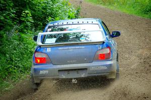 Kristen Tabor / Jan Tabor Subaru WRX on SS5, Crossroads II.