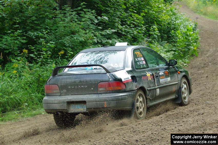 Kristian Rue / Mark Rue Subaru Impreza 2.5RS on SS5, Crossroads II.