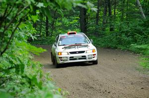 Richard Donovan / Greg Donovan Subaru Impreza on SS5, Crossroads II.