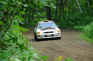 Richard Donovan / Greg Donovan Subaru Impreza on SS5, Crossroads II.