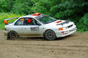 Richard Donovan / Greg Donovan Subaru Impreza on SS5, Crossroads II.