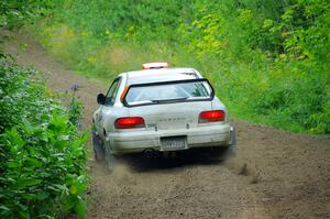 Richard Donovan / Greg Donovan Subaru Impreza on SS5, Crossroads II.