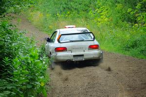 Richard Donovan / Greg Donovan Subaru Impreza on SS5, Crossroads II.