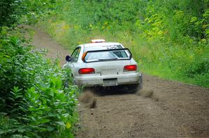 Richard Donovan / Greg Donovan Subaru Impreza on SS5, Crossroads II.