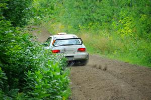 Richard Donovan / Greg Donovan Subaru Impreza on SS5, Crossroads II.