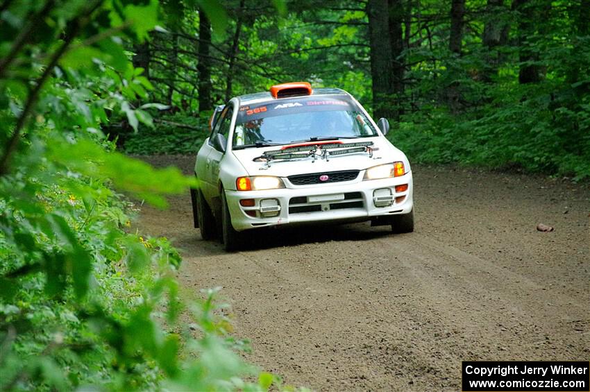 Richard Donovan / Greg Donovan Subaru Impreza on SS5, Crossroads II.