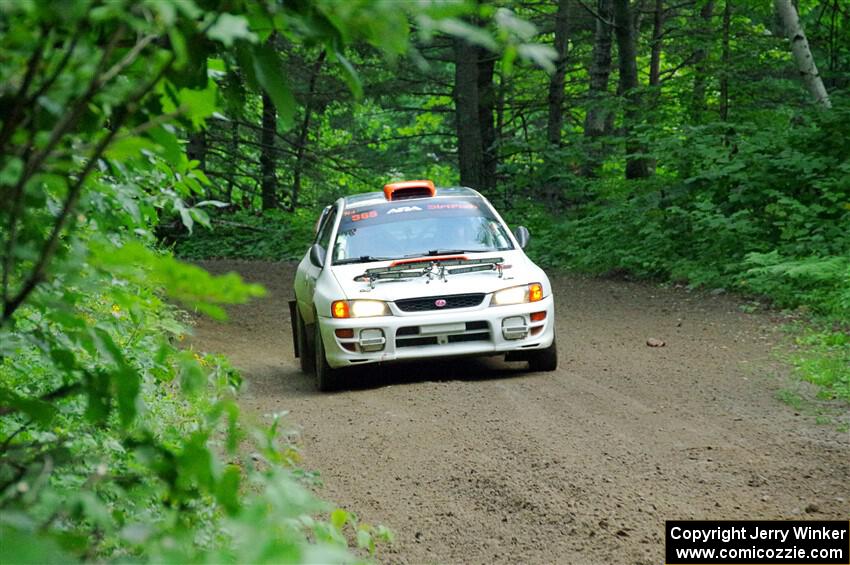 Richard Donovan / Greg Donovan Subaru Impreza on SS5, Crossroads II.