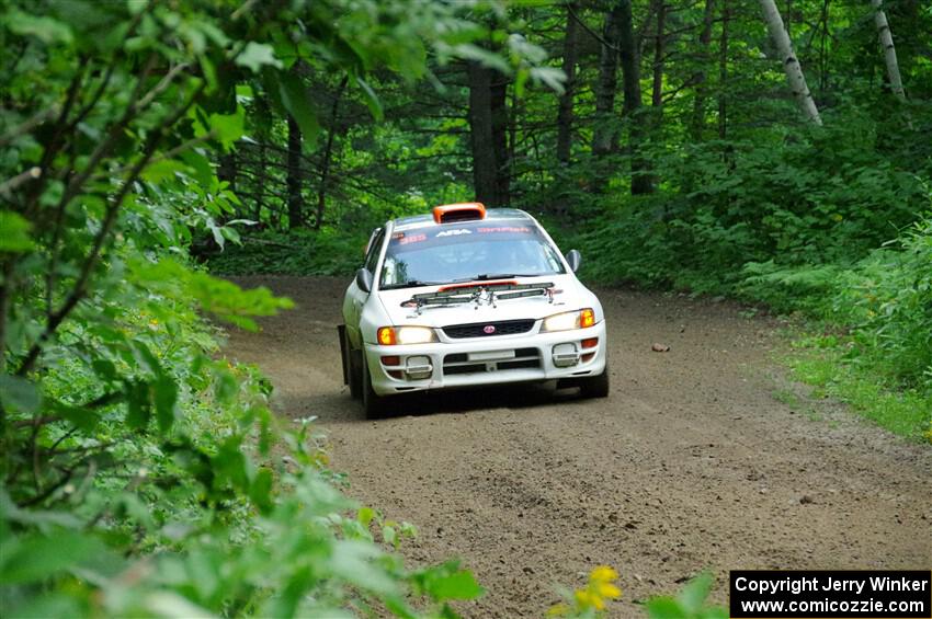 Richard Donovan / Greg Donovan Subaru Impreza on SS5, Crossroads II.