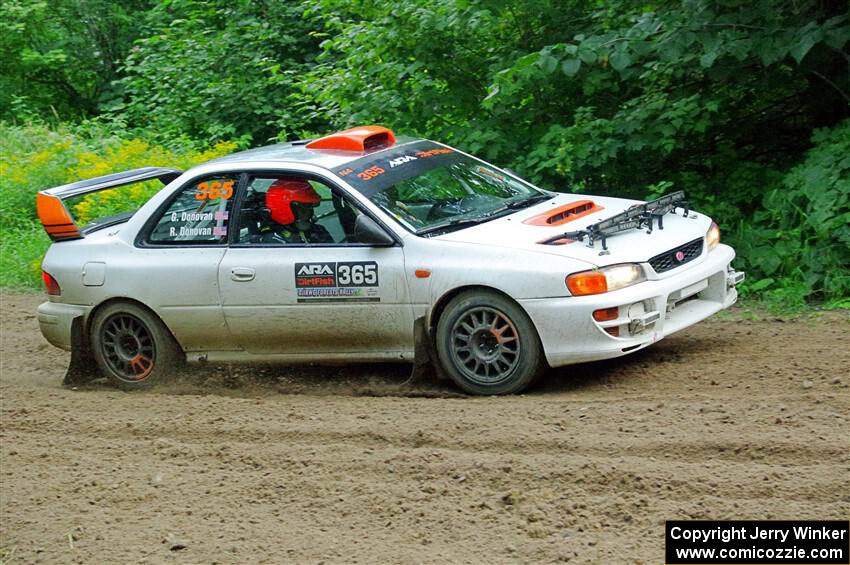 Richard Donovan / Greg Donovan Subaru Impreza on SS5, Crossroads II.