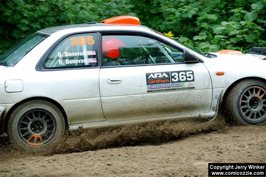 Richard Donovan / Greg Donovan Subaru Impreza on SS5, Crossroads II.