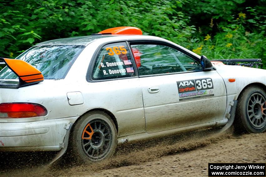 Richard Donovan / Greg Donovan Subaru Impreza on SS5, Crossroads II.