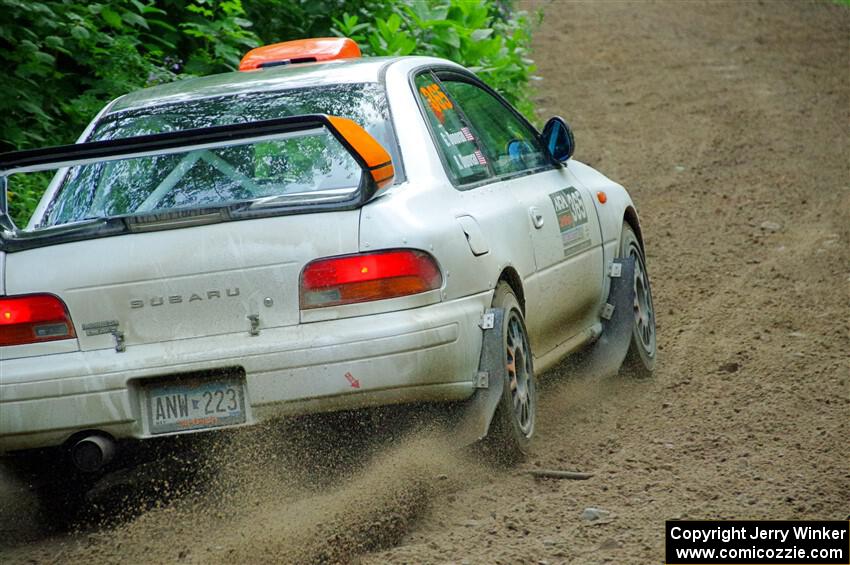 Richard Donovan / Greg Donovan Subaru Impreza on SS5, Crossroads II.