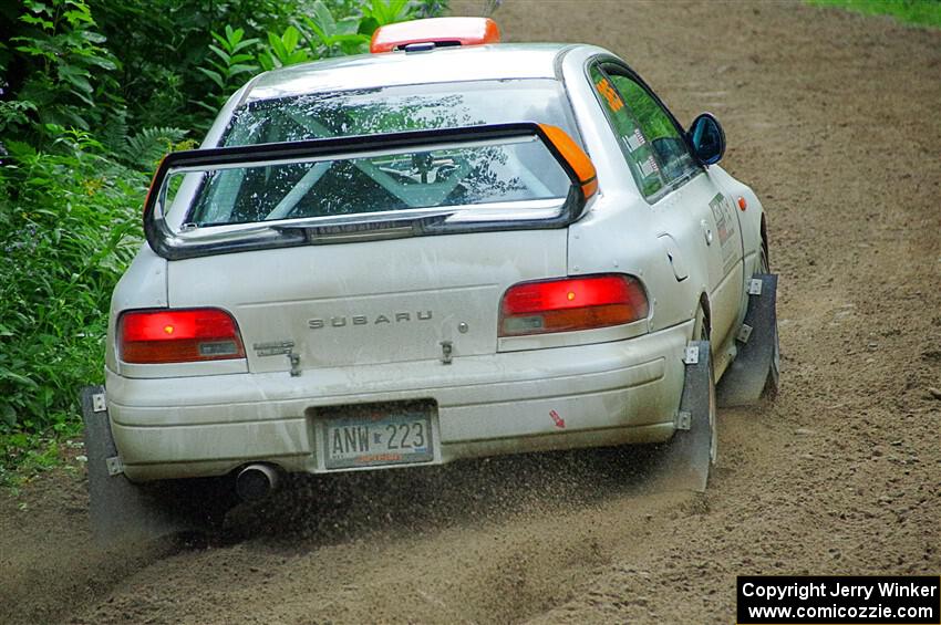 Richard Donovan / Greg Donovan Subaru Impreza on SS5, Crossroads II.