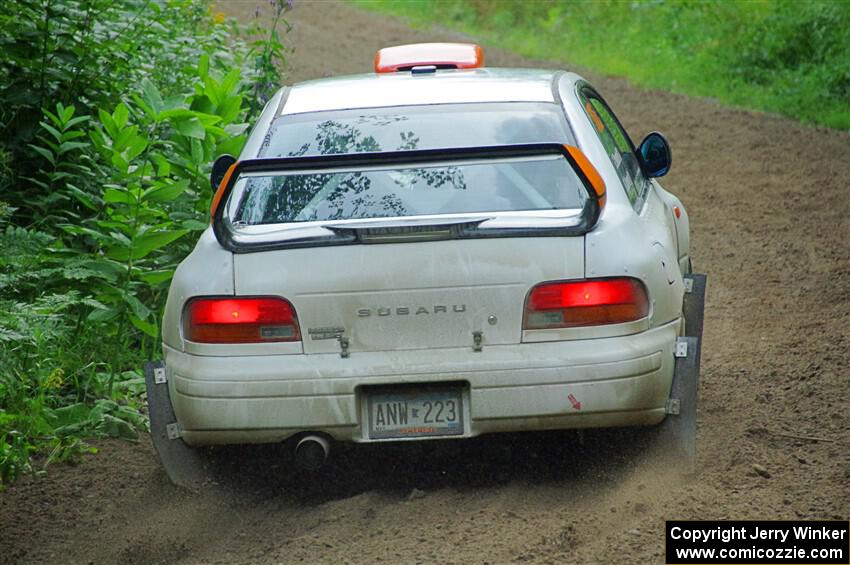 Richard Donovan / Greg Donovan Subaru Impreza on SS5, Crossroads II.