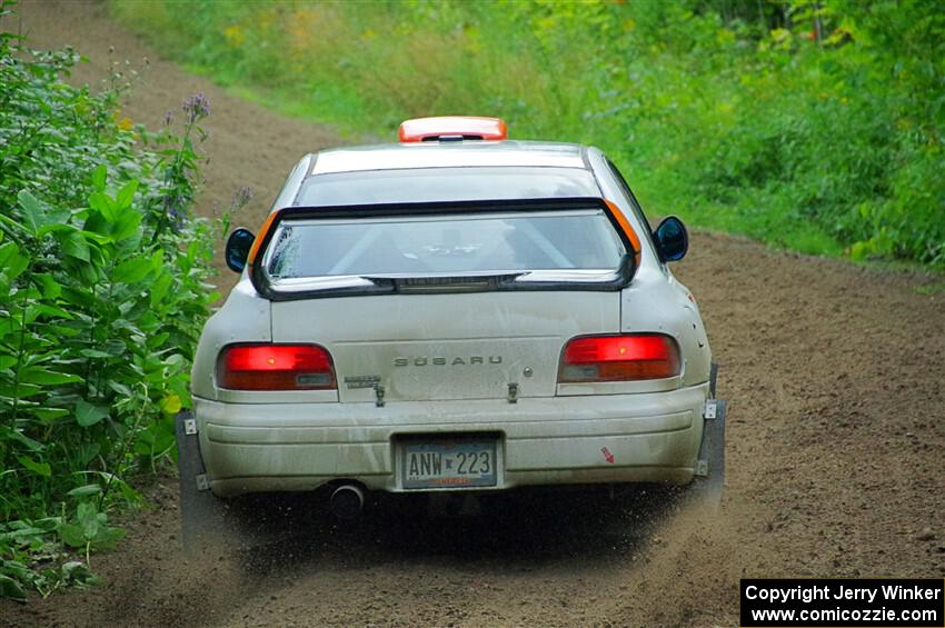 Richard Donovan / Greg Donovan Subaru Impreza on SS5, Crossroads II.