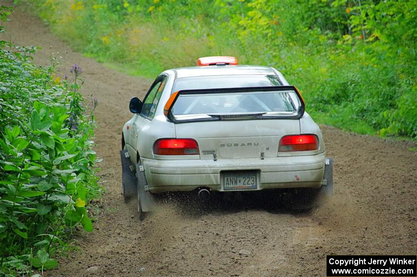 Richard Donovan / Greg Donovan Subaru Impreza on SS5, Crossroads II.