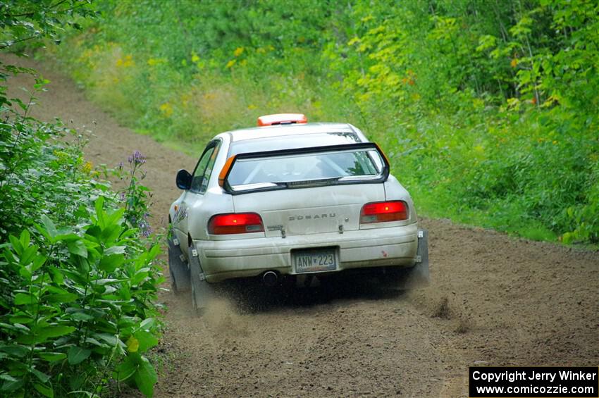 Richard Donovan / Greg Donovan Subaru Impreza on SS5, Crossroads II.