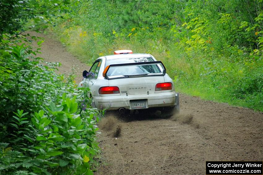 Richard Donovan / Greg Donovan Subaru Impreza on SS5, Crossroads II.