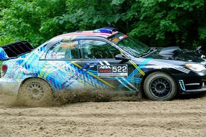 Matt James / Jackie James Subaru Impreza on SS5, Crossroads II.