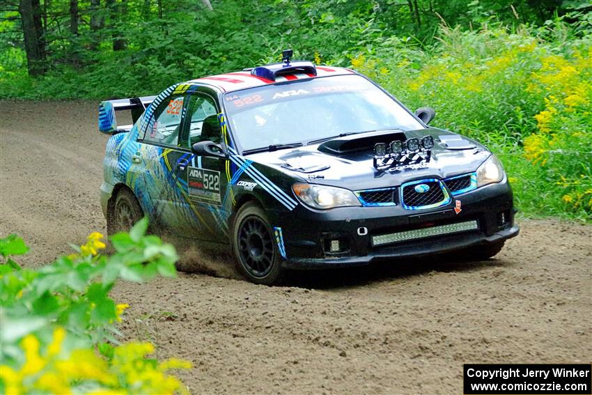 Matt James / Jackie James Subaru Impreza on SS5, Crossroads II.