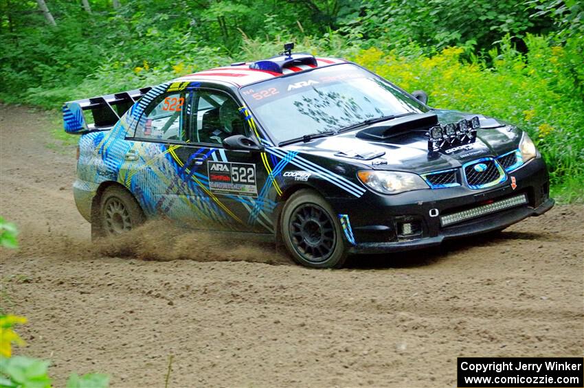 Matt James / Jackie James Subaru Impreza on SS5, Crossroads II.