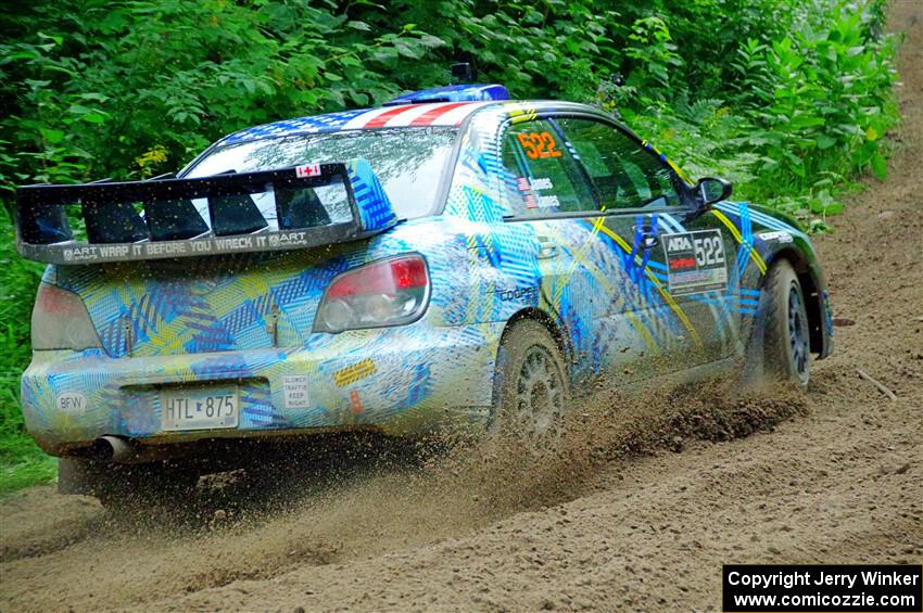 Matt James / Jackie James Subaru Impreza on SS5, Crossroads II.