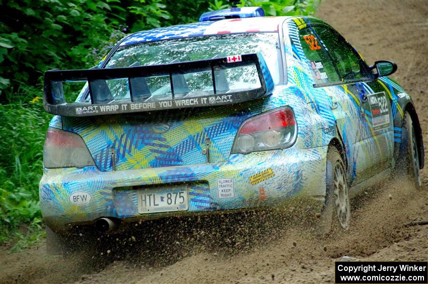 Matt James / Jackie James Subaru Impreza on SS5, Crossroads II.