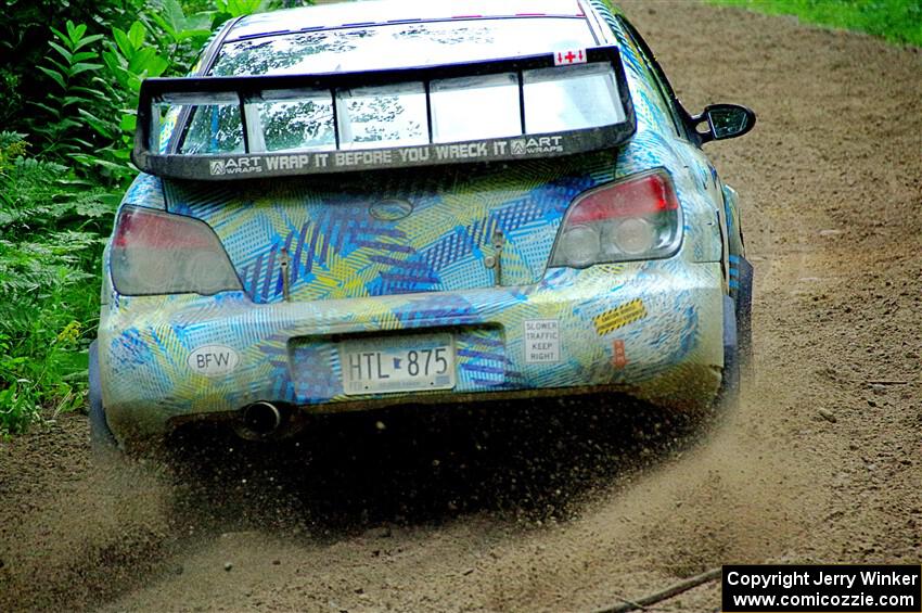 Matt James / Jackie James Subaru Impreza on SS5, Crossroads II.