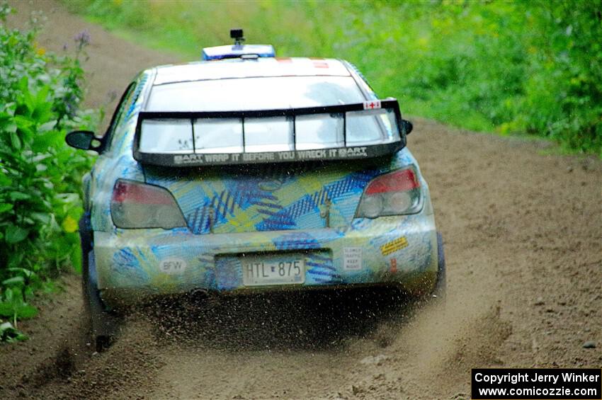 Matt James / Jackie James Subaru Impreza on SS5, Crossroads II.